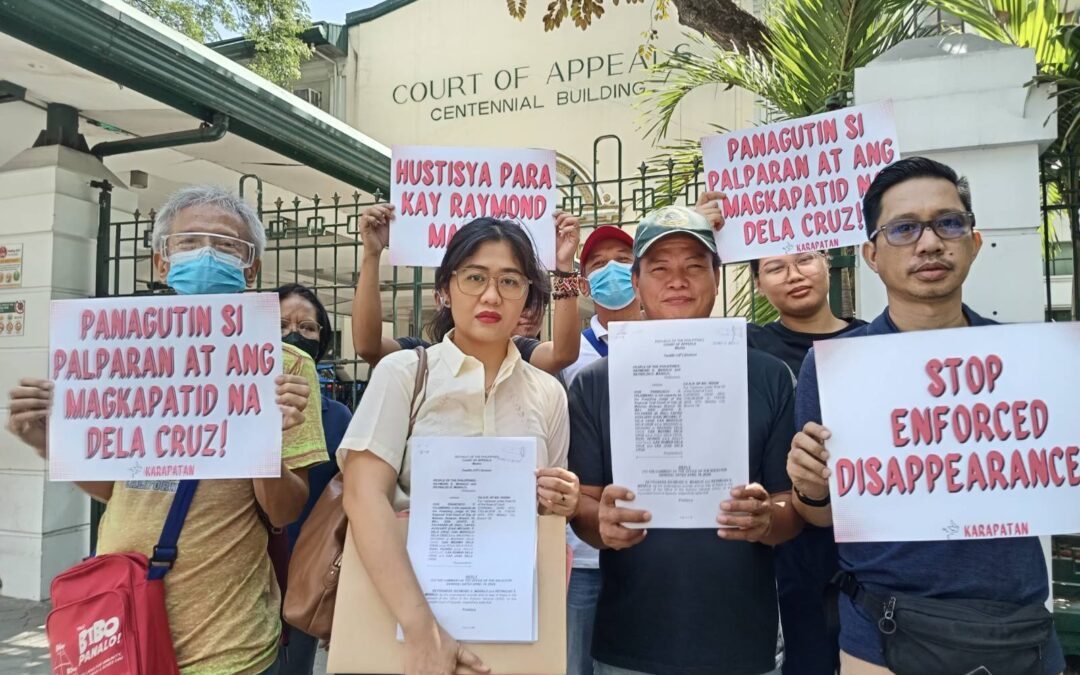Manalo brothers urge CA to exercise judicial review amid OSG’s refusal to support their petition on Palparan’s acquittal